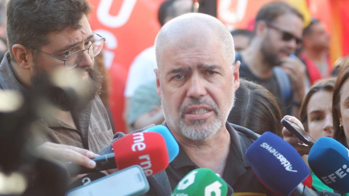 El secretario general de CCOO, Unai Sordo.